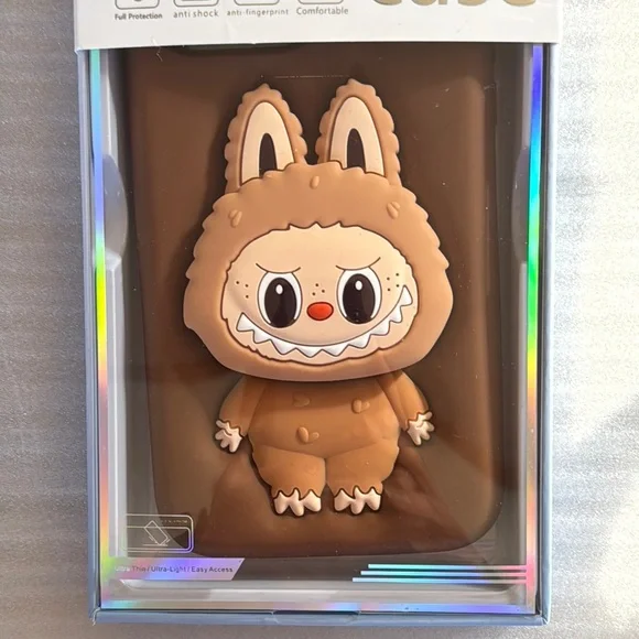 Labubu NEW Brown Phone Case for iPhone 15 Pro Max - Picture 4 of 5